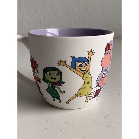 Disney INSIDE OUT 2 Bursts of Emotion Soft Touch Ceramic Coffee Mug NEW - Picture 4 of 16